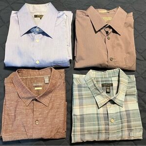 Men's Assorted Color Shirts - Pack of 4.